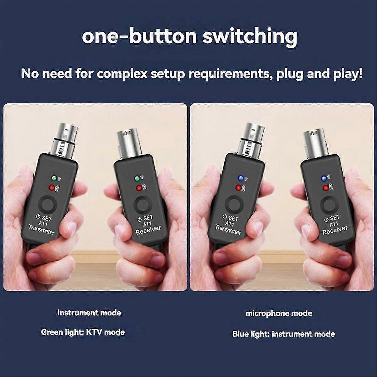 UHF Wireless Microphone Transmitter System