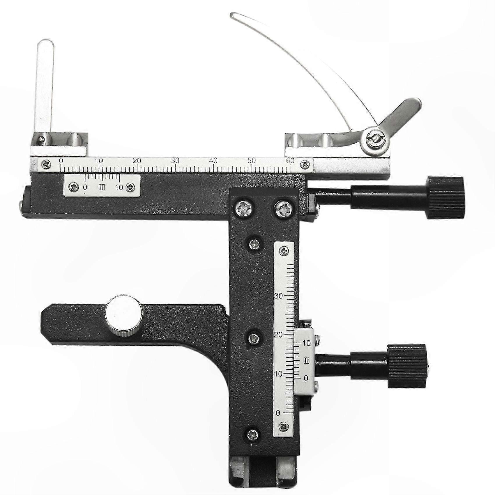 Adjustable Microscope Stage with X-Y Movement and Caliper Scale