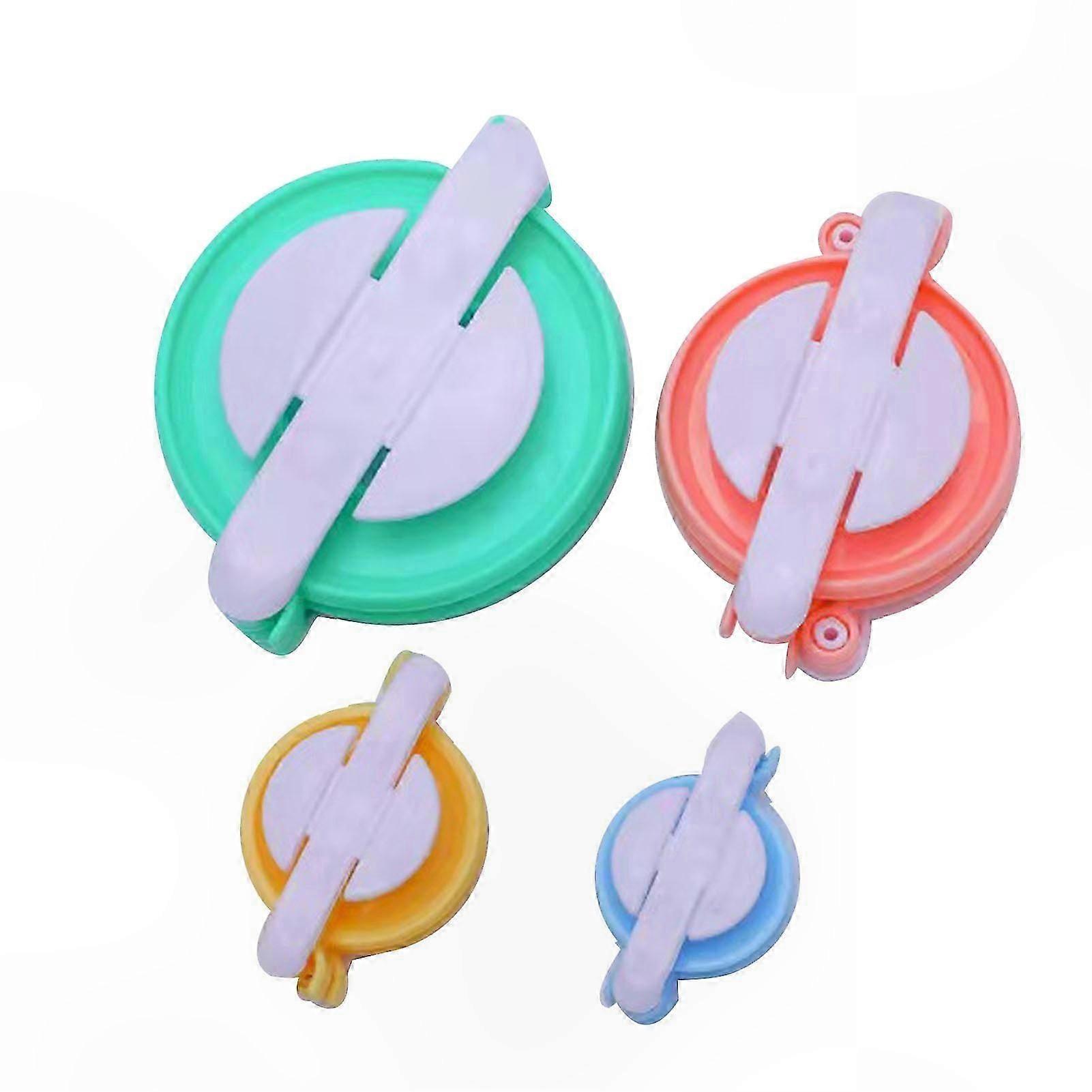 4-Piece Pom Pom Maker Set, Assorted Sizes for DIY Yarn Crafting Projects