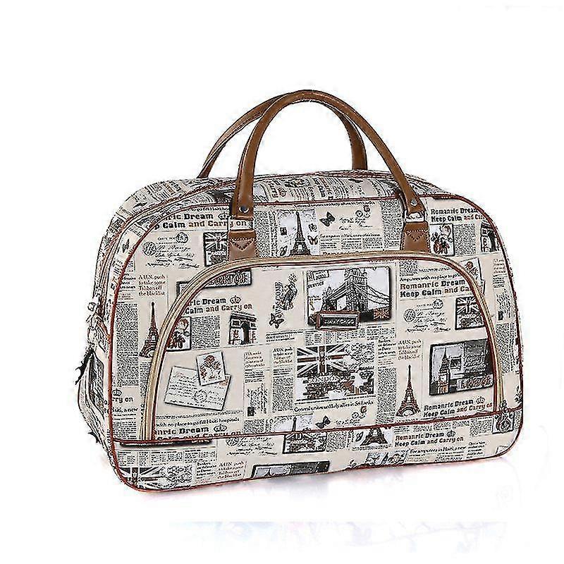 Lightweight Durable Leather Travel Bag