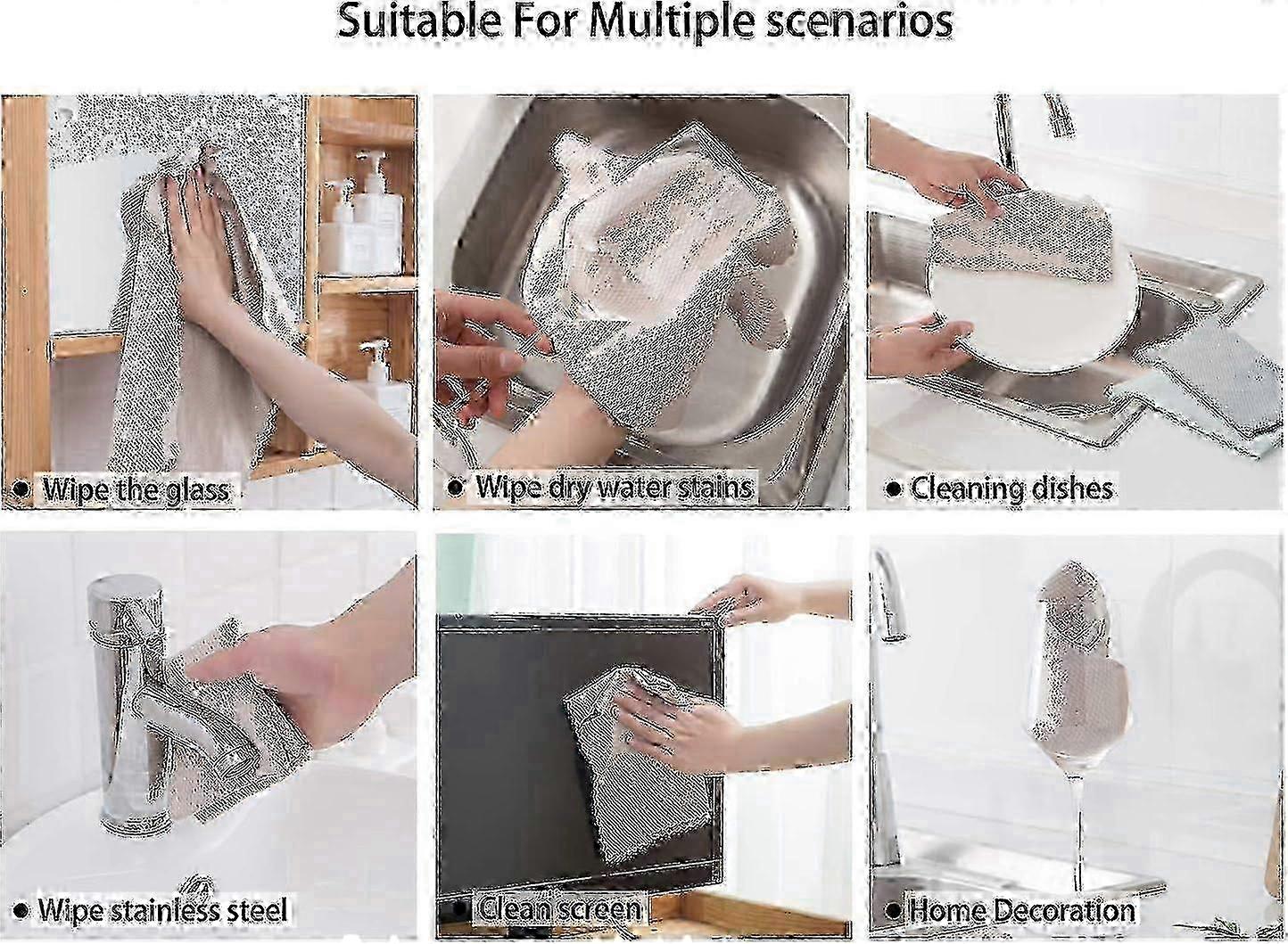 Ultra Soft Multi Function Microfiber Cloths