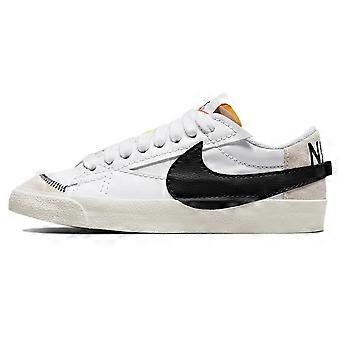 Nike Blazer '77 Jumbo Rutschfeste, abriebfeste, leichte Low-Top-Skateboardschuhe für Damen, Schwarz, Weiß, Grau, DQ1470-101
