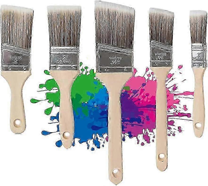 5-Piece Ergonomic Paint Brush Set