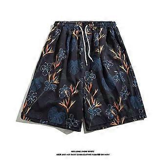 Mens Quick-Dry Beach Shorts Lightweight Loose Fit Swim Trunks Surfing Diving Camping Travel