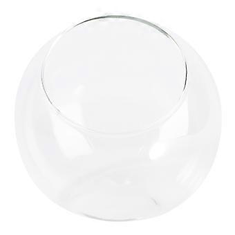 Gläsernes Hamster-Nest zur Kühlung, inklusive eines transparenten, kleinen Hauses für Kleintiere.