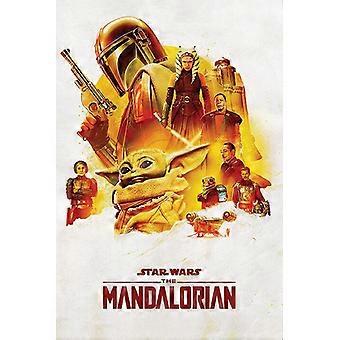 MANDALORIAN - Wooden Jigsaw Puzzles Collage Di Avventura UE504