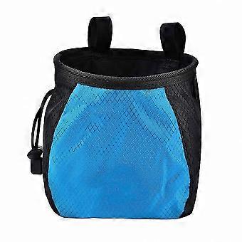 Rock Climbing & Gym Antiskid Powder Chalk Bag (Blue)