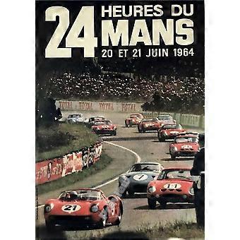 24 Hours Le Mans Vintage 1964 Car Racing Jigsaw Puzzle + TU489