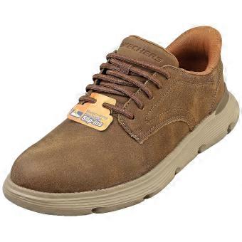 Skechers Slip-ins Garza Duran Mens Casual Trainers in Taupe