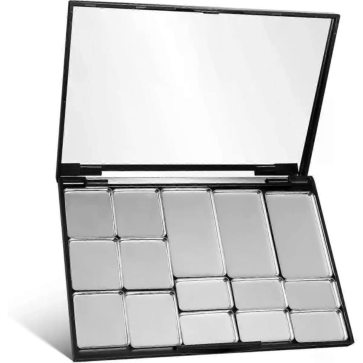 Magnetic Makeup Palette Empty Eyeshadow Tray ABS Flat Compact