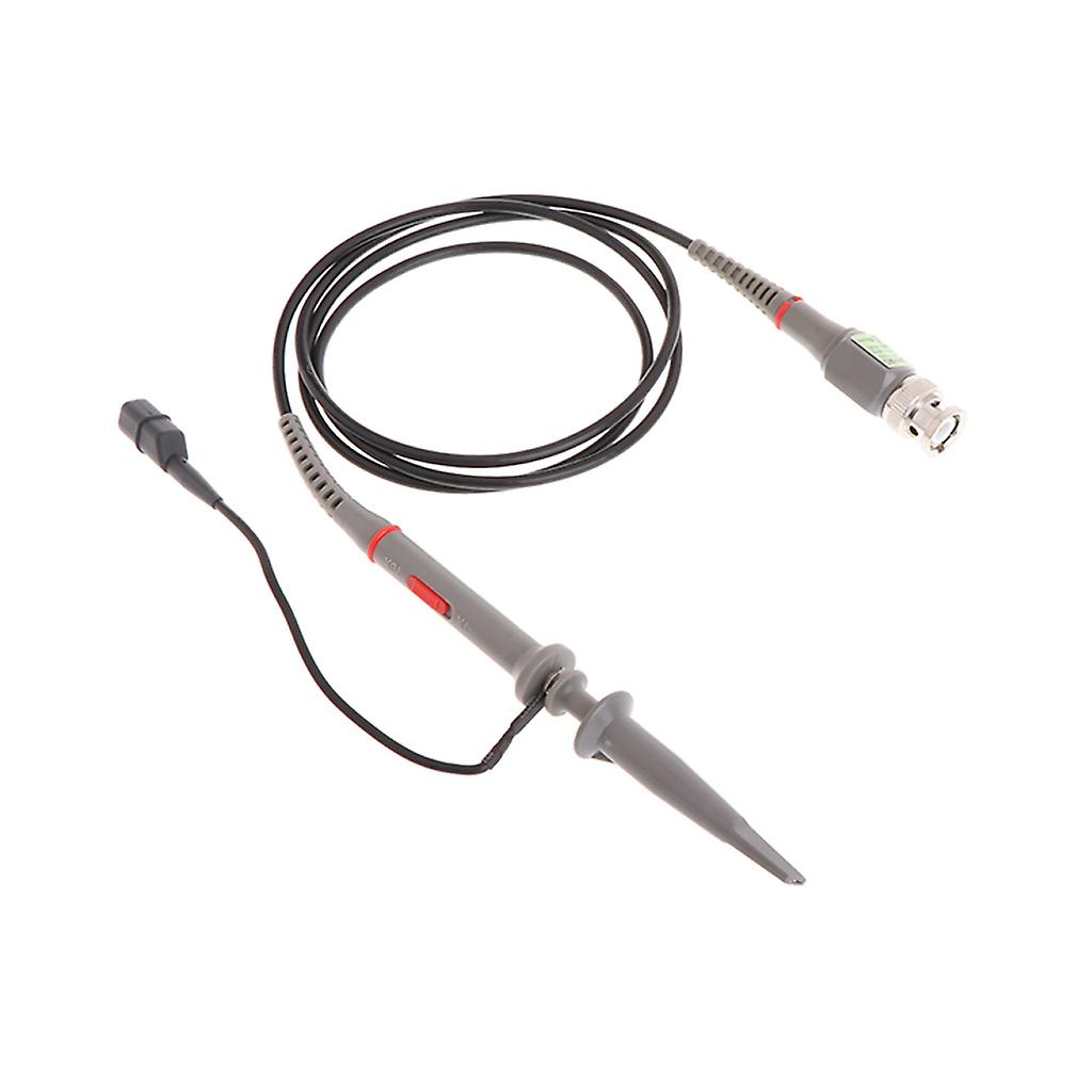 1x 10x P6100 100mhz High Precision Oscilloscope Probe Alligator Test