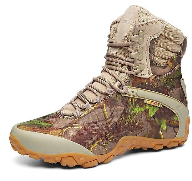 2022 High-top Desert Cross-country Hiking Açık Spor Ayakkabılar Su Geçirmez Dağcılık Kamuflaj Botları Erkekler ve Kadınlar İçin