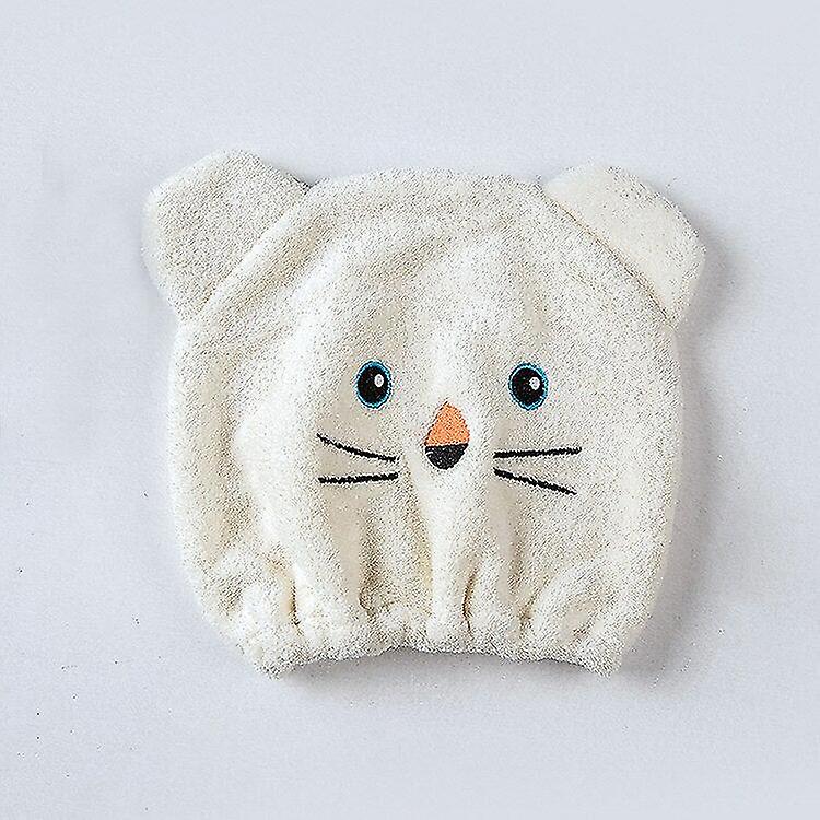 Dry Hair Hat, Wrapped Towel Cap