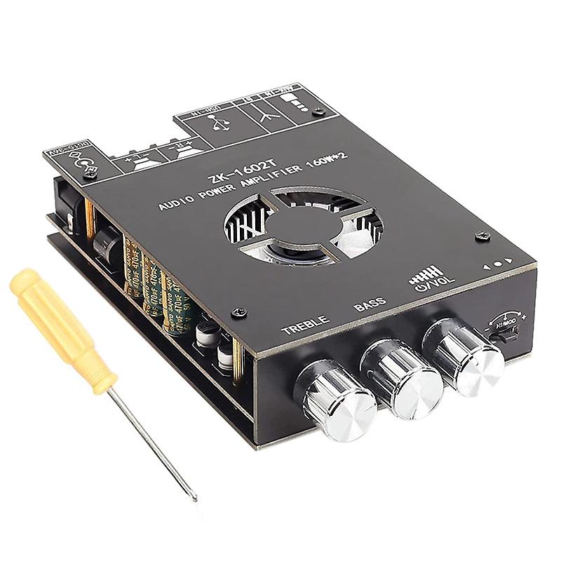 Zk-1602t 320w Power Amplifier Board With Subwoofer 2.0 Channel