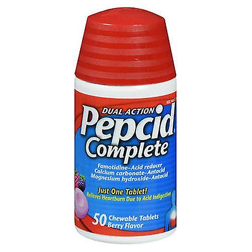 Pepcid 完整咀嚼片浆果味，50 片