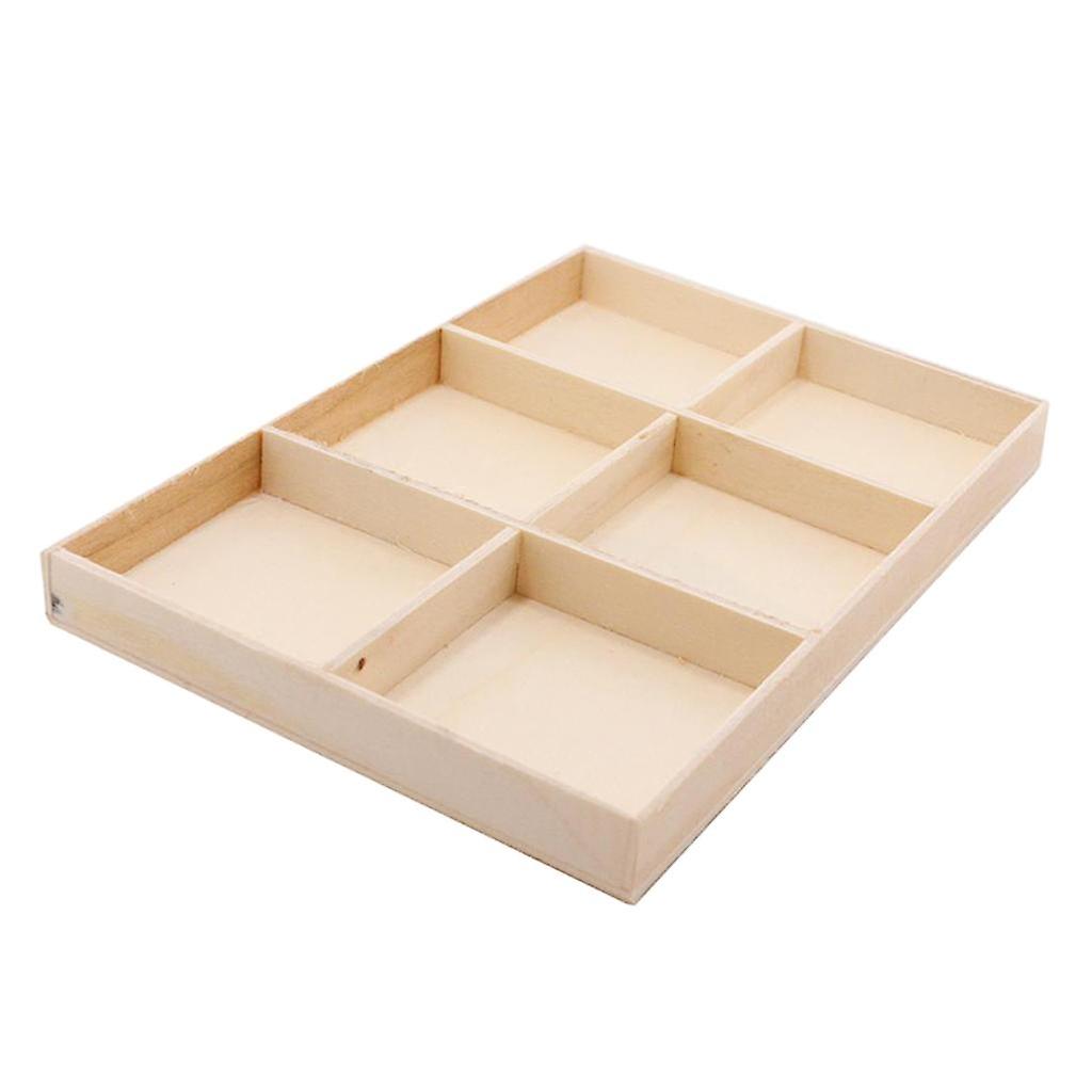 Solid Wood Jewelry Storage Tray