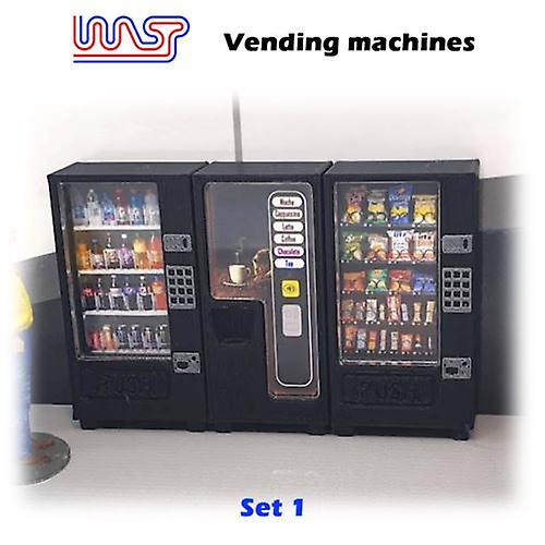 Slot Car Scenery Vending Machine Set of 3 1:32 Scale new WASP set 1