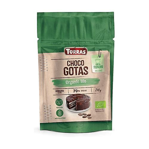 Chocolate drop 70% cocoa doypack 200 g (Chocolate)