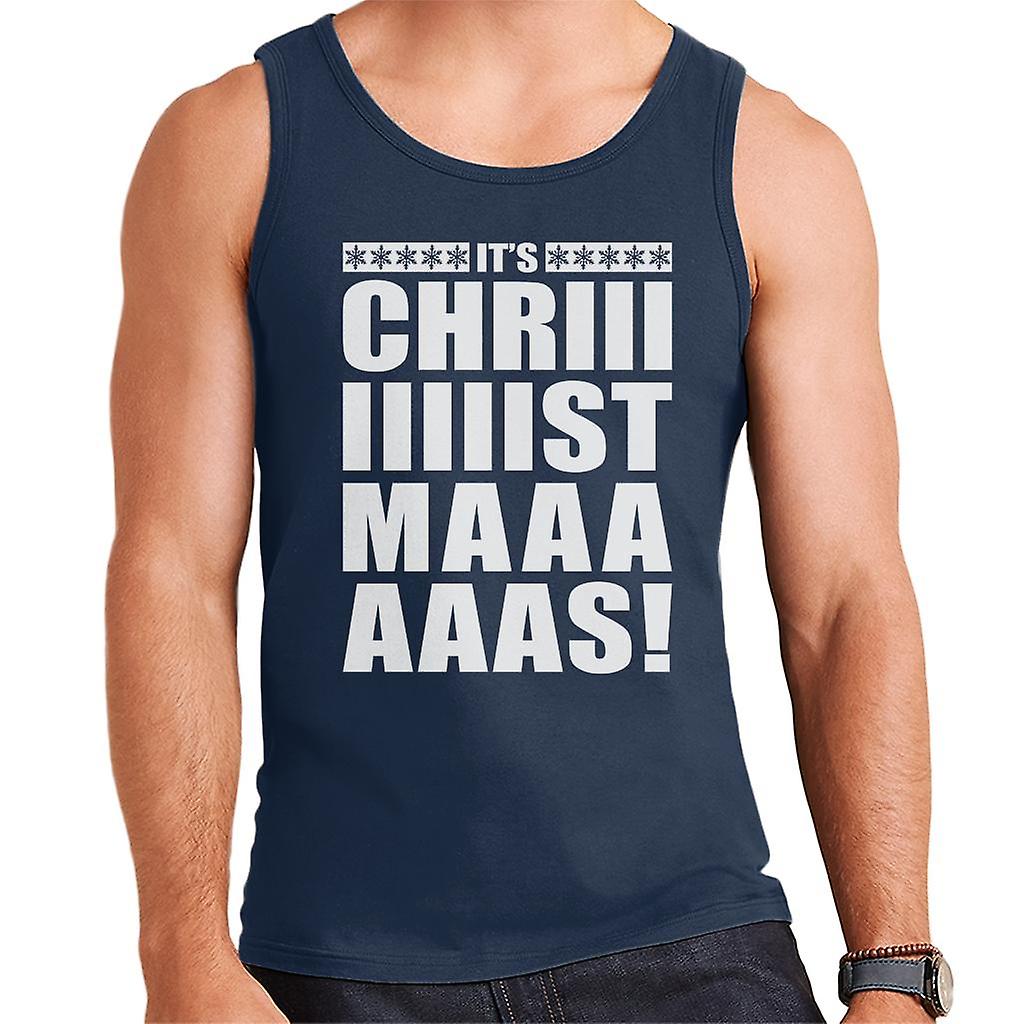 Its Chriiiiiiistmaaaaaas Men's Vest