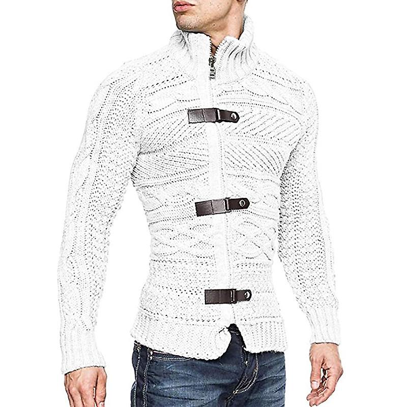 Herren Slim Fit Golf Pullover Warme Qualität Elegant