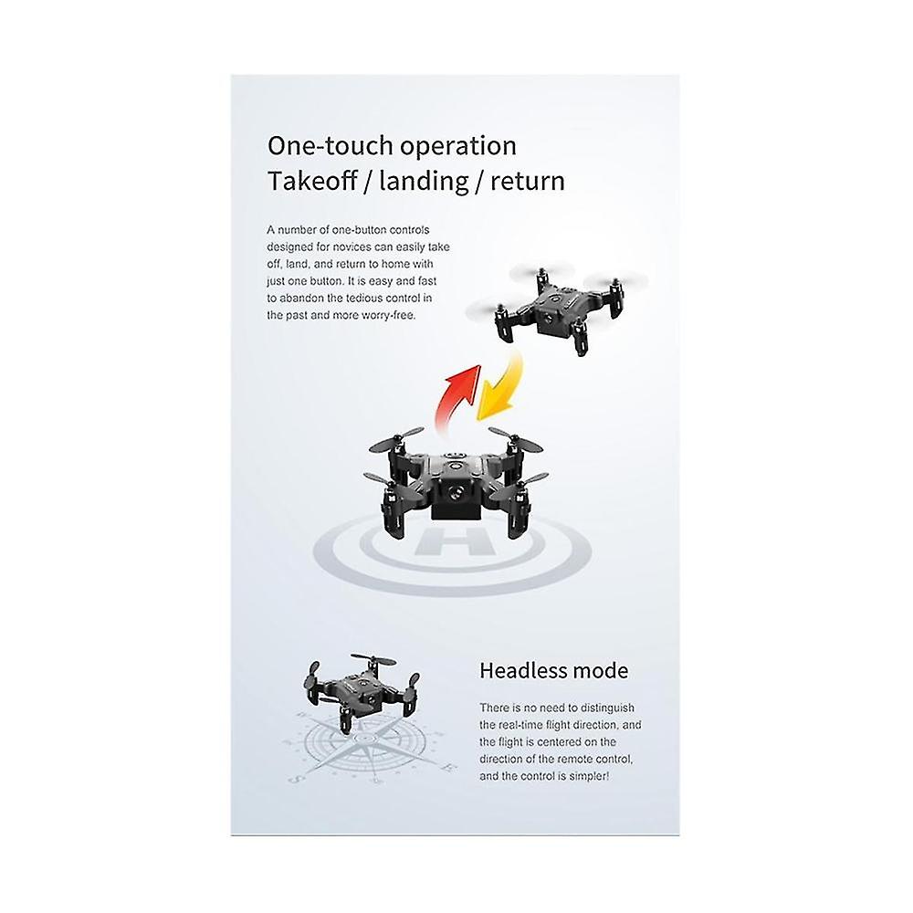 Mini Drone Professional Portable Rc Helicopter Rc Rtf Foldable Quadrocopter,a