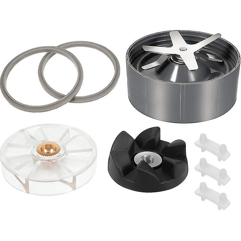 8 Pieces Blender Replacement Parts Compatible with Nutribullet 600w 900w Blender with Ice Blade/rubb
