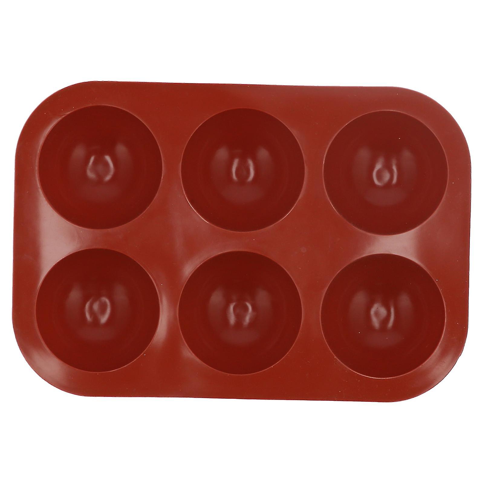Silicone,Mold,Food,Grade,Cake,Mold,Tray,Chocolate,Soap,Kitchen,6,Hole