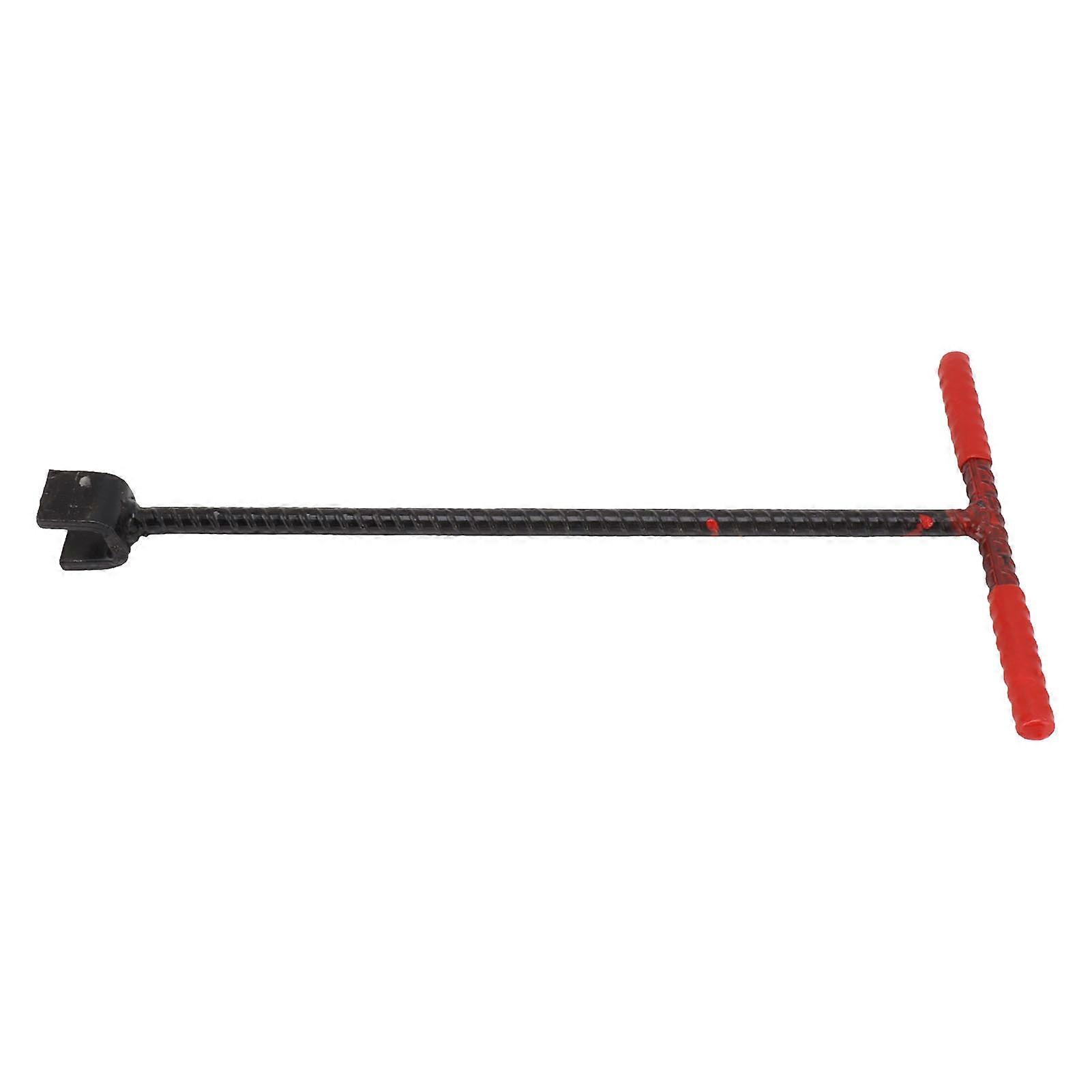 41x20cm Water Meter Key Steel T Handle Curb Key with 4 Way Multi Functional Utilities Key 