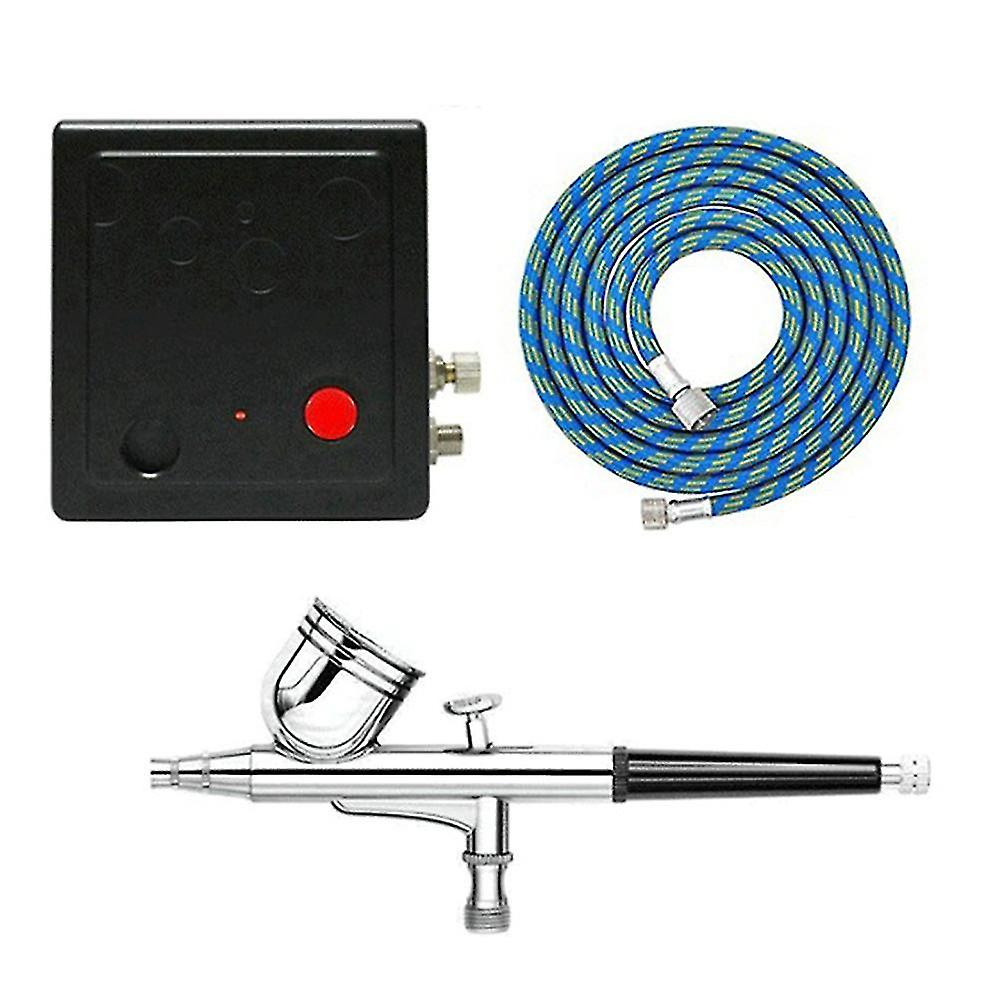 - System Kit With Compressor Act Brush/hose For Hobby/craft/cake Rat