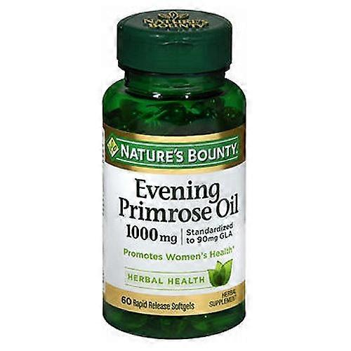 Nature's Bounty Natures Bounty 月见草油，1000 毫克，24 x 60 粒软胶囊（1 包）