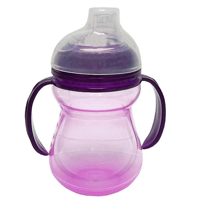 240ml Baby Training Sippy Cups Silicone Soft Spout Transition Cup