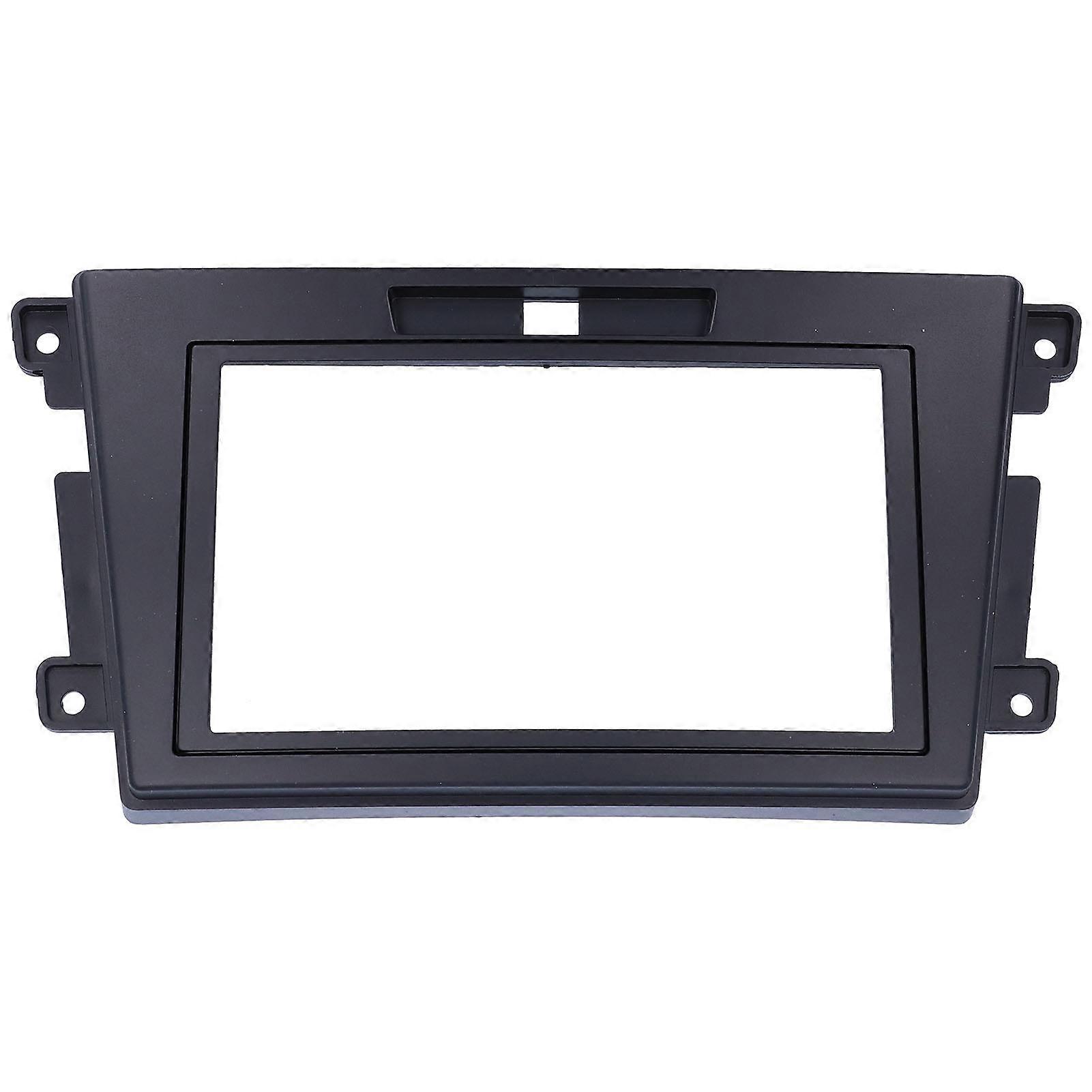 2Din Car Stereo Radio Fascia CD Dashboard Frame Replacement for Mazda CX‑7 2006‑2012