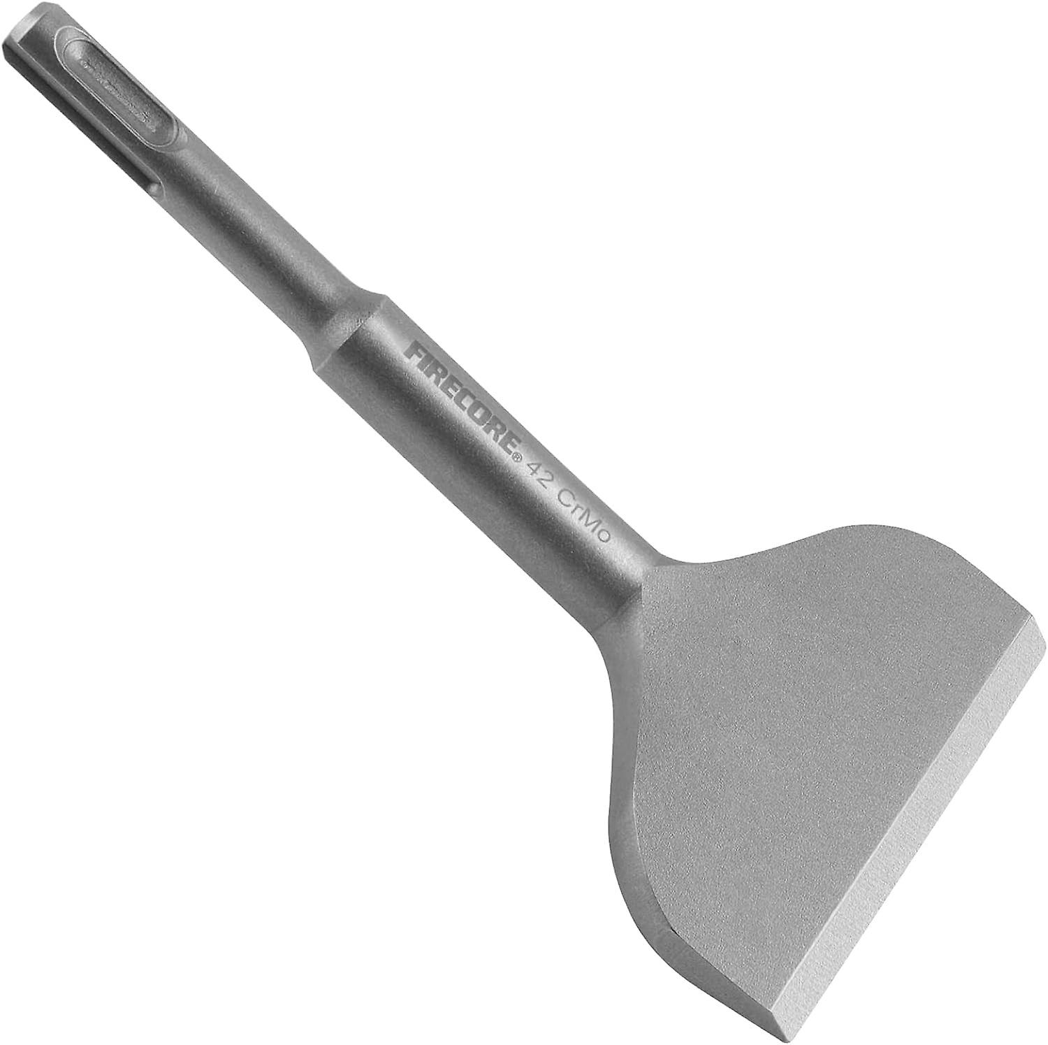 SDS Plus Chisel, 165  75 mm Flat Chisel, 42CrMo Special Steel Tile Chisel, Designed for Tile Removal, SDS Flat Chisel Suitable for SDS Plus Hammer Dri
