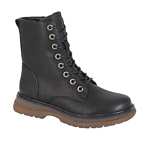 Cipriata Womens/Ladies Lace Up Combat Boots