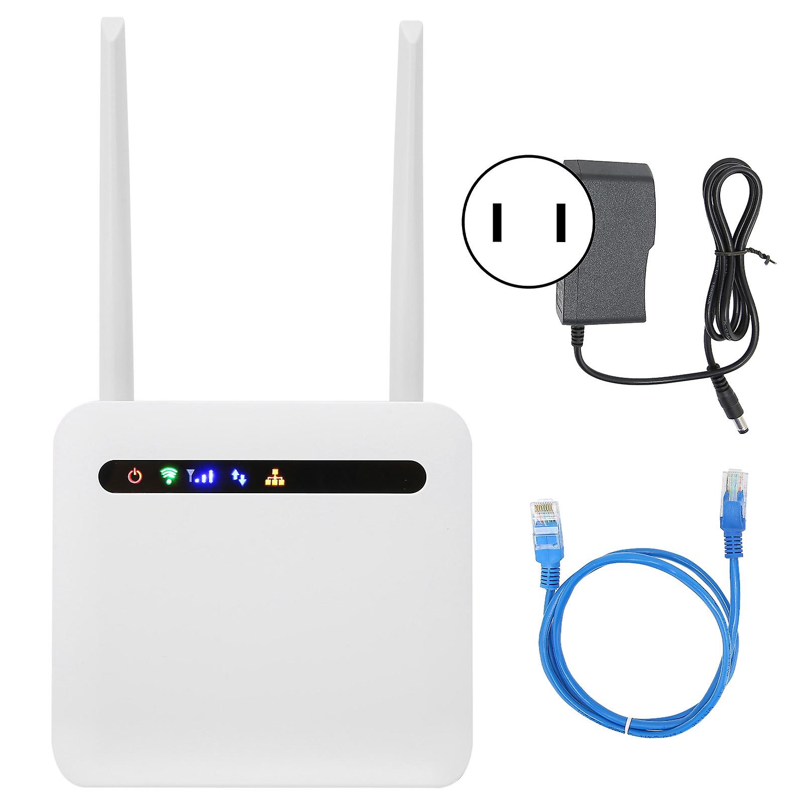 Fast and Reliable 4G LTE FDD/TDD Router for Global Use, US Power Adapter
