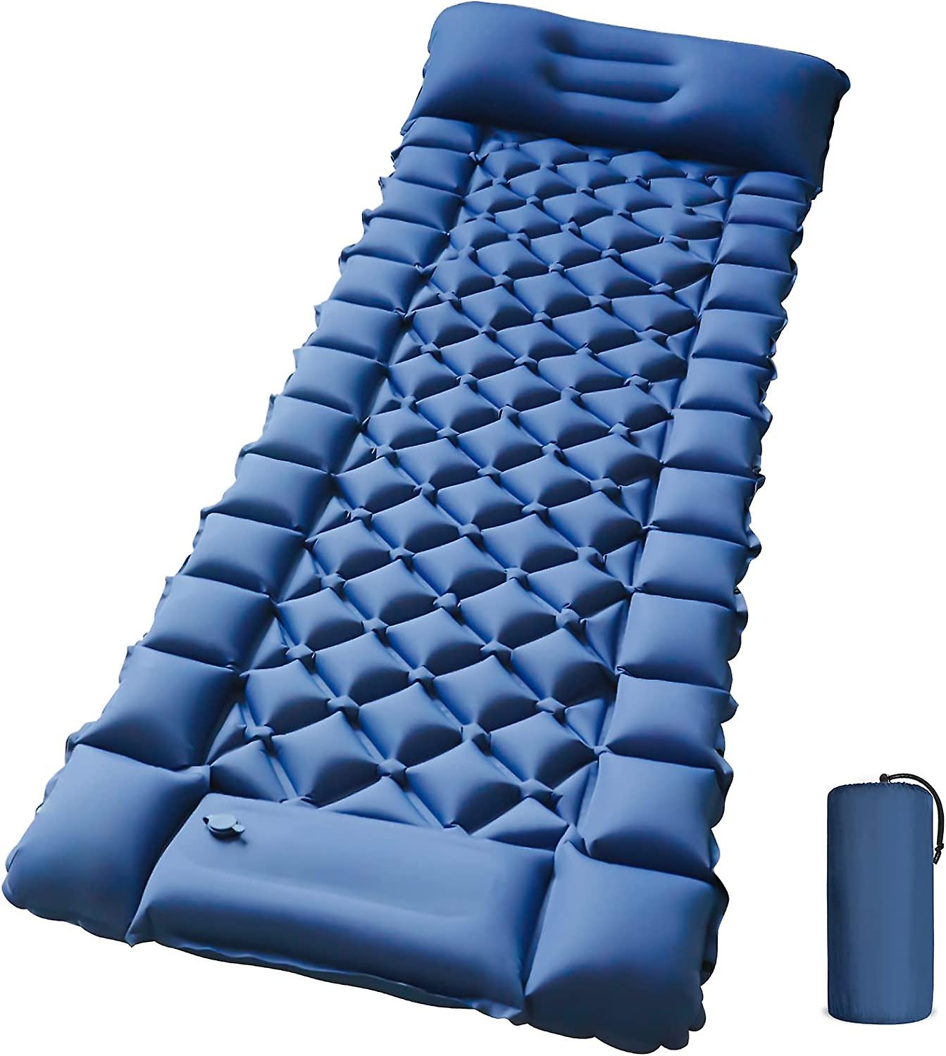 Inflatable Air Mattress Outdoor Tent Mat Sleeping Pad For Camping Hiking Travel