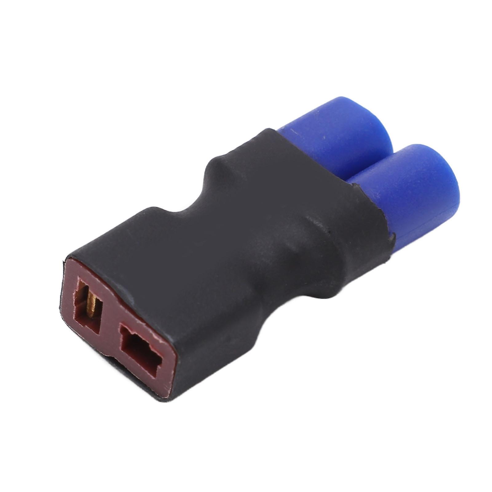 EC3 Adapter Rubber Plastic Copper Male EC3 to Female T Plug Durable Male EC3Adapter for RC Car Plane Boat