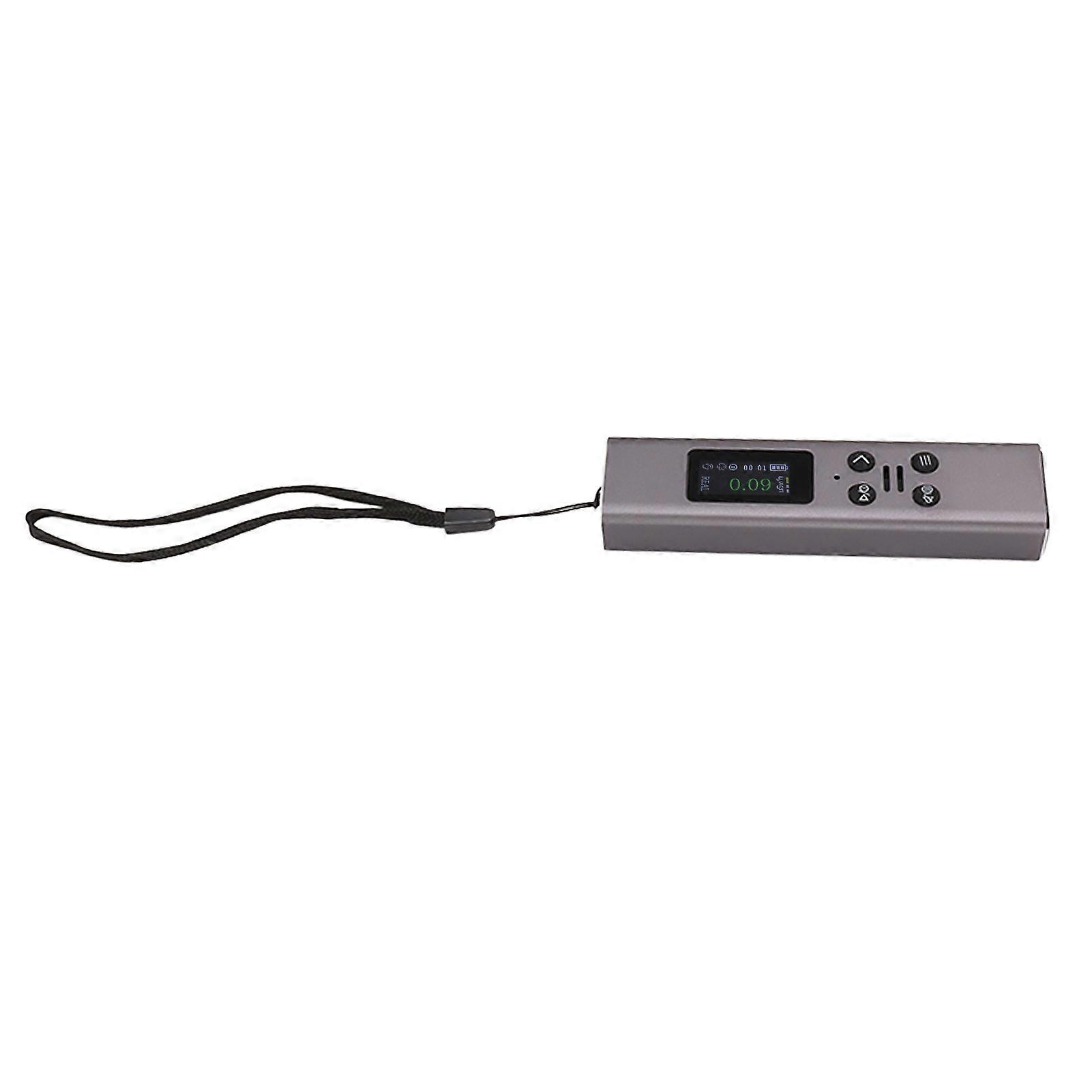 Nuclear Radiation Detector Handheld Portable Geiger Counter X Y β Radiographic Meter Gray Black