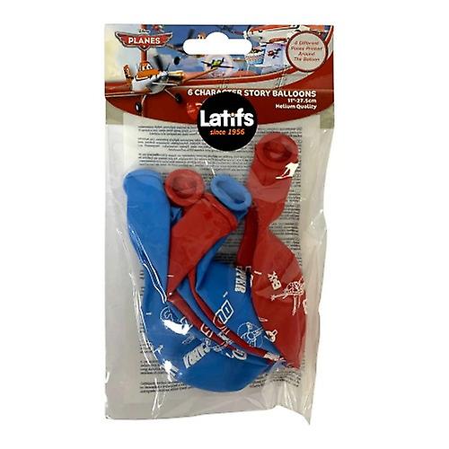 Disney Planes Story Characters Balloons (Pack of 6)