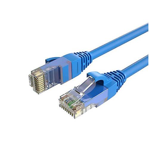 Cat5e Patch Cable Blue Gold Plated Connectors Highest Industry Standard Durable