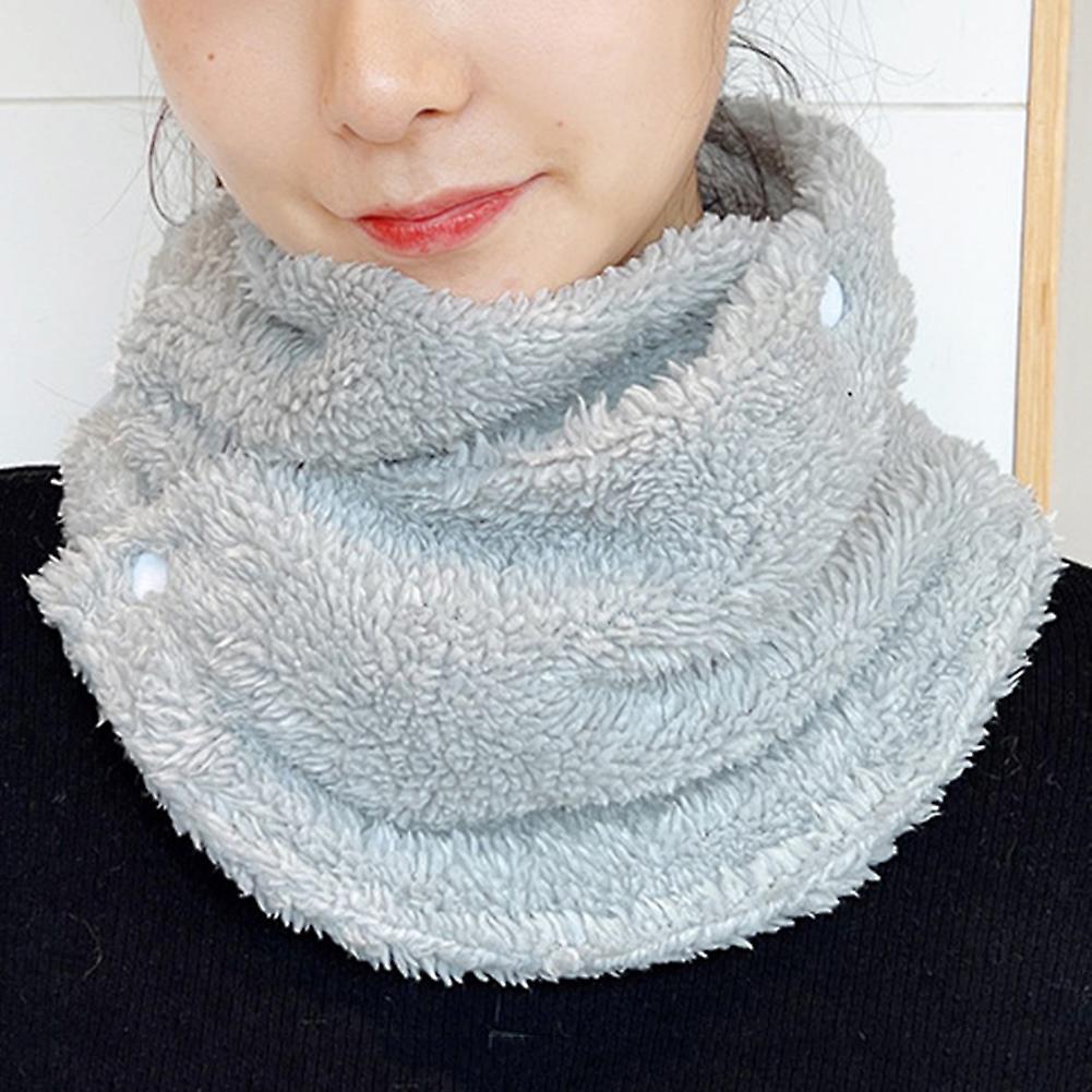 חורף צוואר קטיפה חם יותר הגנה על הכתפיים צוואר הרחם עמיד רוח צעיף קטיפה חם לגברים נשים