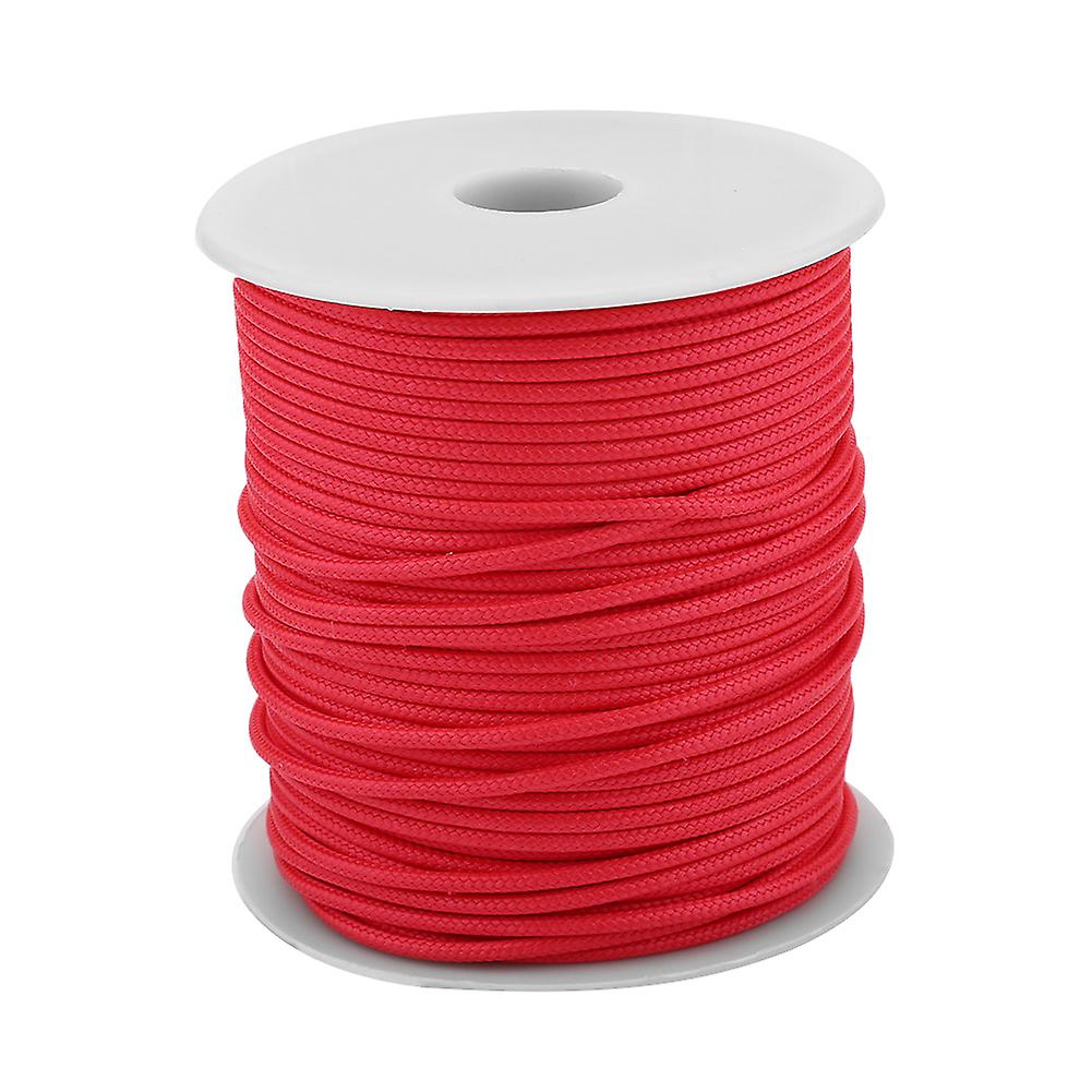 50m Spool 2mm Diameter Ultra Strong Wear Resistant Spearfishing Reel Line (Red)