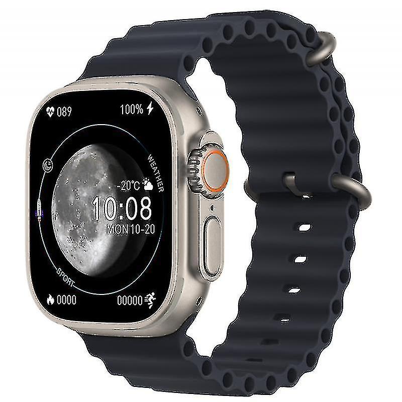Hk8 Pro Max Ultra Akıllı Saat Erkekler 49mm Amoled Ekran Pusula Nfc Smartwatch