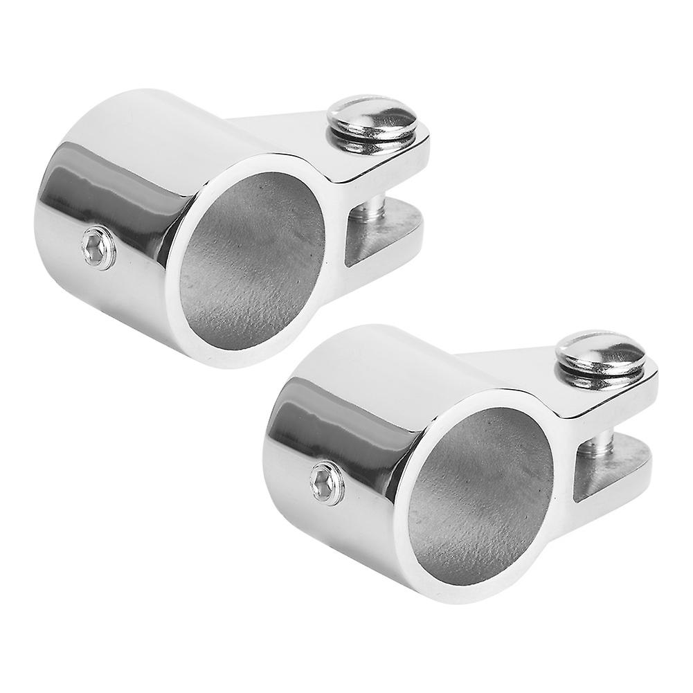 2Pcs Marine Stainless Steel Jaw Slides Bimini Top Fittings for Inflatable Fiberglass Yachts 22mm