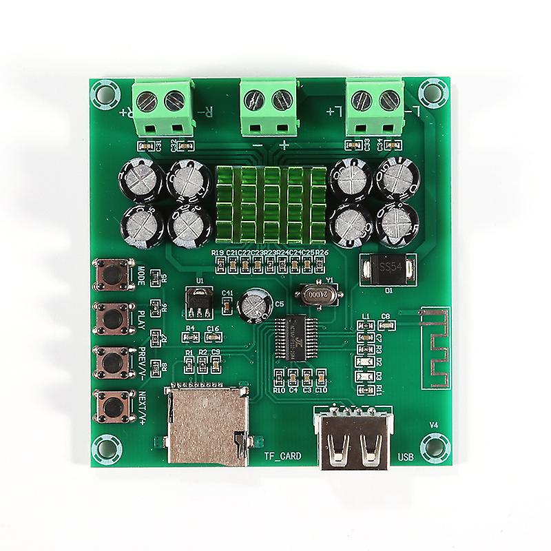 XH-M422 50W+50W Bluetooth-Compatible Amplifier Module TPA3116D2 U Disk TF Card Play