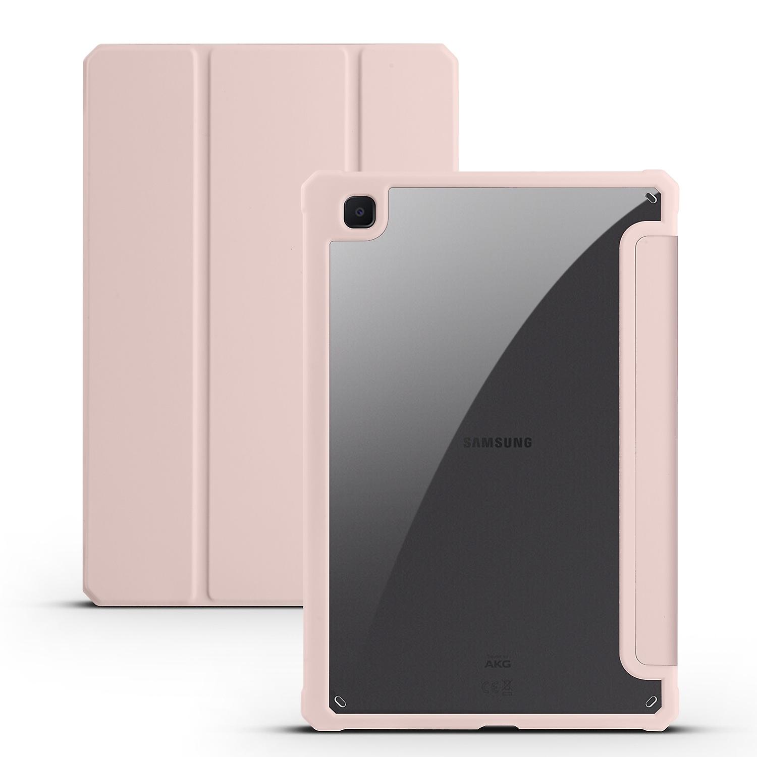 3-folding Leather Tablet Case For Samsung Galaxy Tab S6 Lite