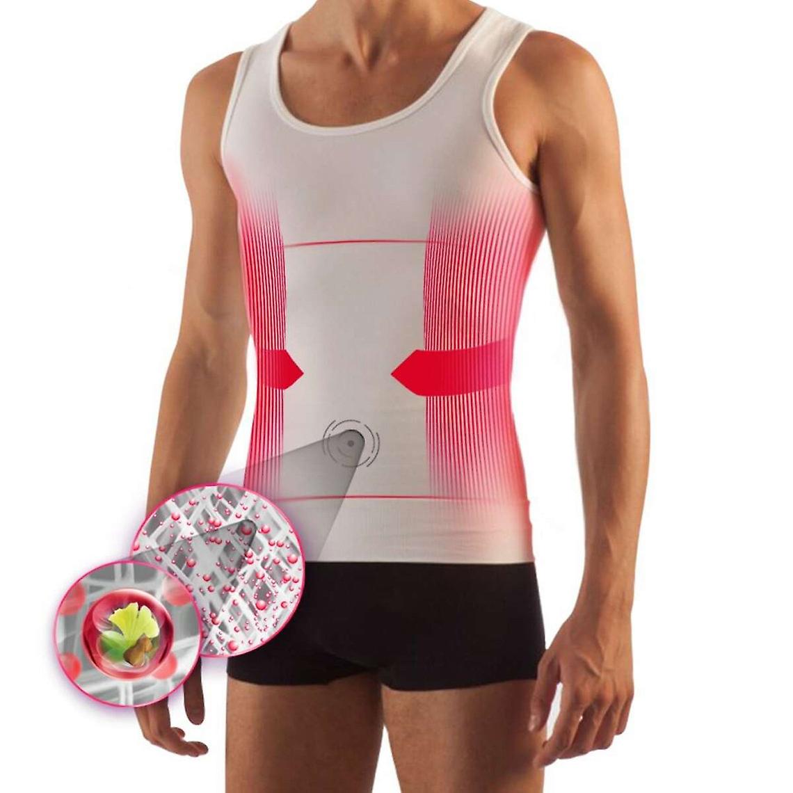 Slankende singlet for menn - Lytess White