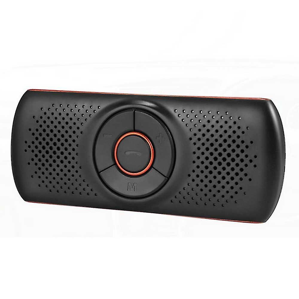 Handsfree Bluetooth 4.2 For Cell Phone, Car Speaker Kit With 2 Phones Connection Simultaneous, Suppo