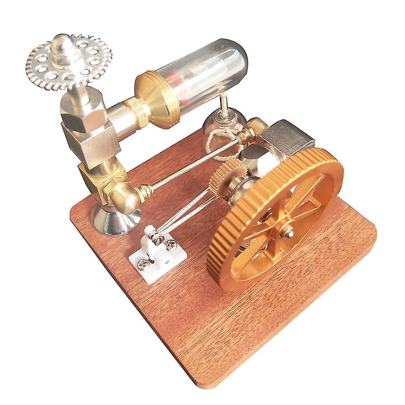 Stirling Model Adjustable Speed With Vertical Flywheel Physics Power Science Experiment Engine Toy Boys Gift