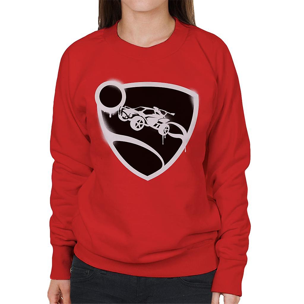 Rocket League Spray Painted Logo Mulheres 's Moletom